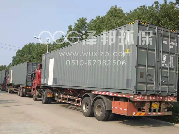 出口東南亞集裝箱一體化水處理係統